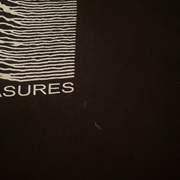 Joy Division Black White Bleach Distressed Faded Graphic Shirt Music - Picture 10 of 10
